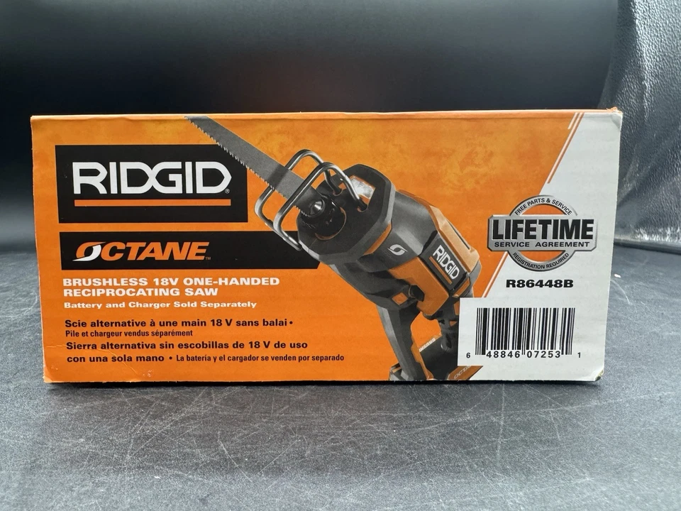 Ridgid 18V Brushless Reciprocating Saw R86448B - Image 3 of 3