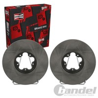 2X Champion Bremsscheiben 276Mm BelÜFtet Vorne Passend FüR Ford Transit