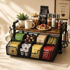Tea Bag Organizer, Tea Bag Organizer Drawer  Tea Bag Holder