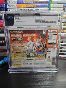 Factory Sealed - Capcom Vs SNK 2 - Sega Dreamcast - NTSC JP - CGC 9.2 A+