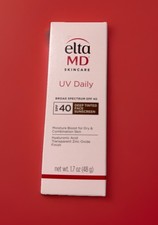 Elta MD UV Daily DEEP TINTED Broad Spectrum SPF 40 Facial Sunscreen Expired 4/26