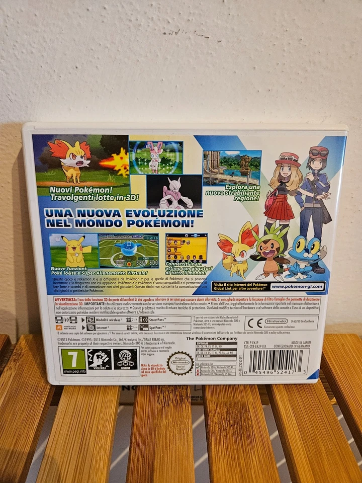POKEMON X NINTENDO 3DS ITALIANO COMPLETO, foto 2 di 5