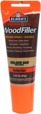 E861 Carpenter's Wood Filler, 3.25-Ounce Tube, Golden Oak