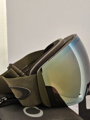 New Oakley Flight Deck L Matte Dark Brush w/ Prizm Sage Gold GBL Iridium