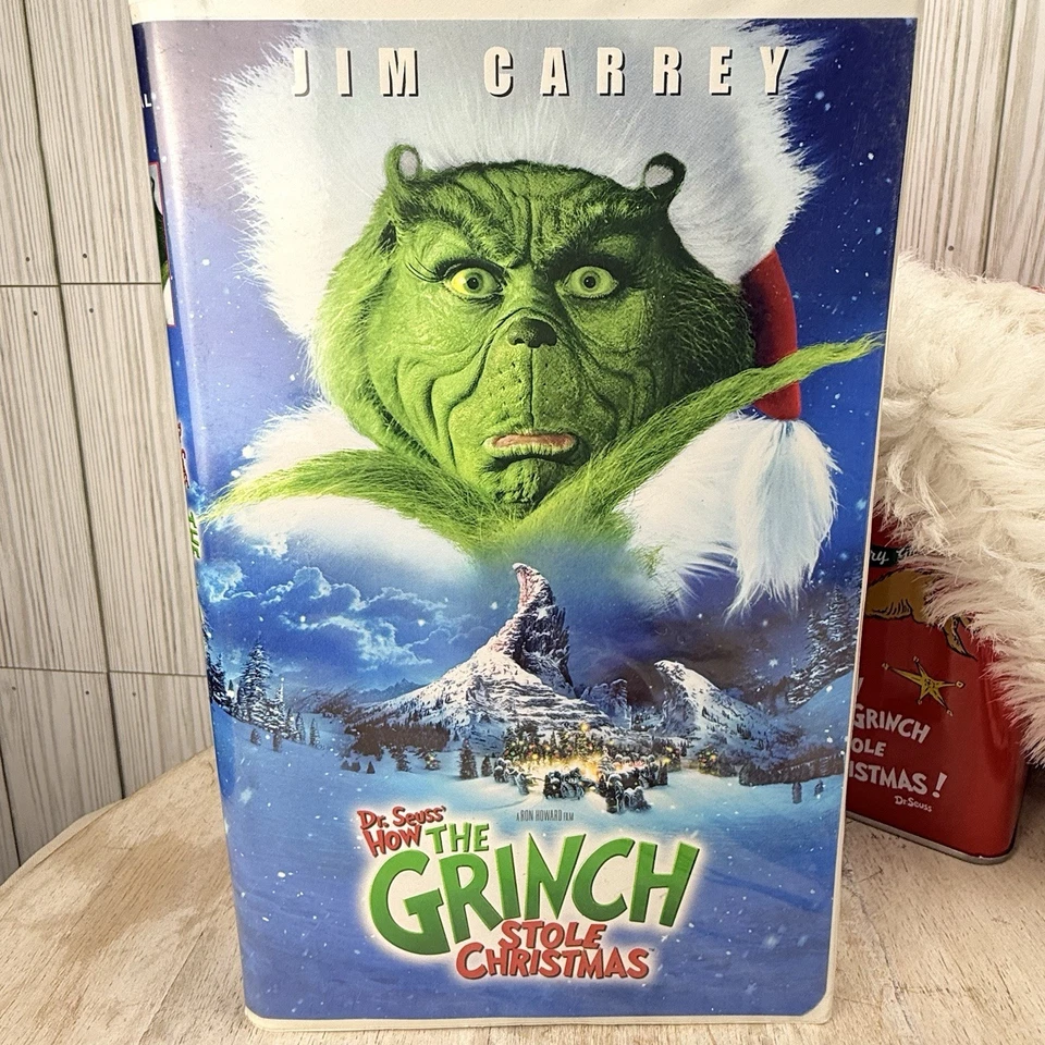 How The Grinch Stole Christmas Lot Of 6 VHS Hanna Anderson PJ Pants Baby Grinch Foto 3 de 4