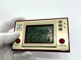 Nintendo OC-22 Octopus Game & Watch Wide Screen Vintage Tested Used From Japan