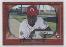 2020 Topps Archives 1955 Bowman Archives Red 1/25 Aristides Aquino #B55-11 0s3