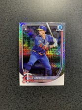 2025 Bowman Brooks Lee RC #72 Mega Chrome Mojo Refractor