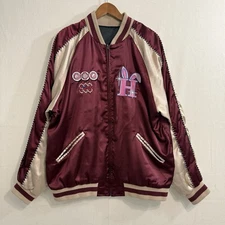 HUF x Freddy Gibbs Large Casino & Resort Reversable Gambler Jacket Size Large