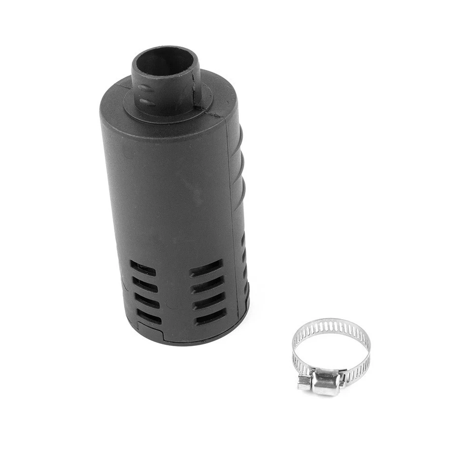 Air Filter 1pc Black & Chrome Car Air Intake Filter Pipe For Diesel Heater Which - Image 3 of 4