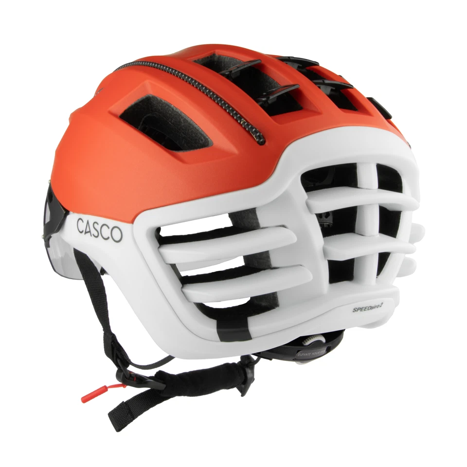 Fahrradhelm Casco SPEEDairo mit Vautron Visier Aero Burned M 54 bis 59 cm - Bild 4 von 4