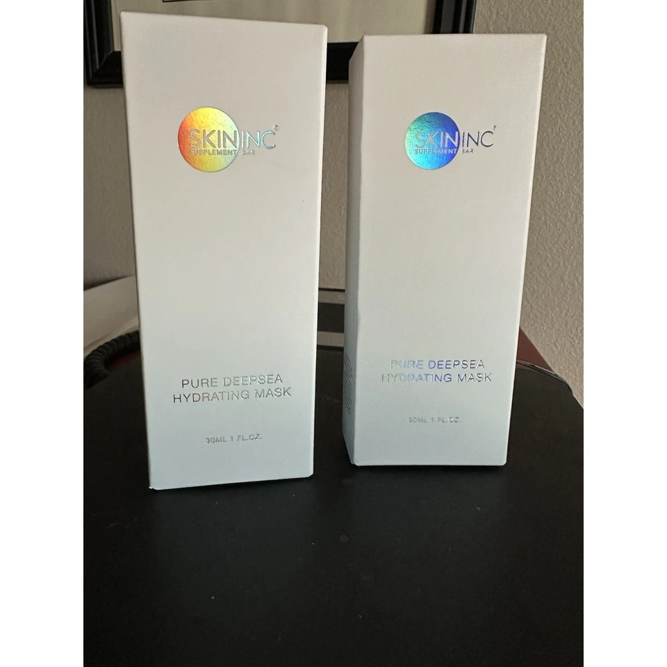 Skin Inc 2x Pure DeepSea Mascarilla Hidratante Durante la Noche 1oz 30 ml Exp 08/27 LOTE/2 NUEVO Foto 4 de 4
