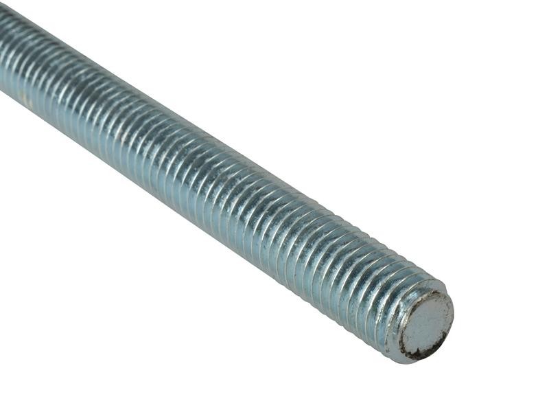 ForgeFix Zinc Plated Threaded Rod M20 x 1m - Corrosion Resistant