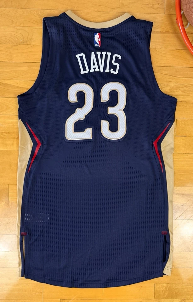 Anthony Davis Adidas Rev 30 Team Issued New Orleans Pelicans Basketball Jersey L - Image 2 of 4