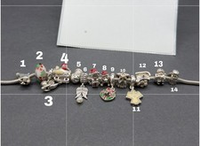 Authentic pandora christmas retired charms