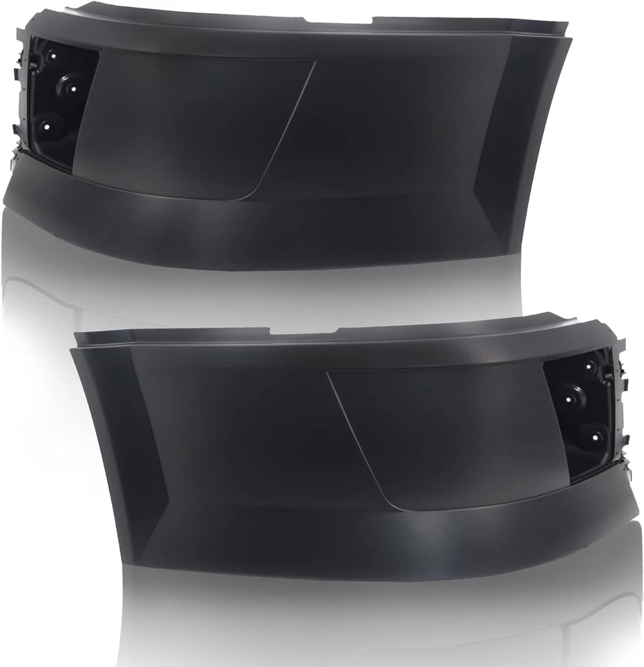Corner Bumpers Set (with Fog Light Holes) Replacement for 2004-2015 Volvo VNL w Foto 2 de 4