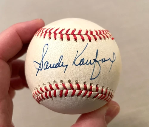 Sandy Koufax Los Angeles Dodgers Signed Baseball - No COA