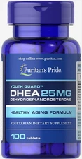 Puritan's Pride DHEA 25 mg - 100 Tablets
