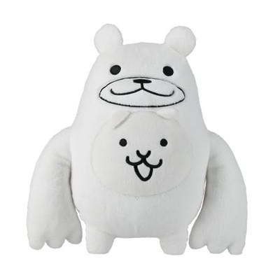 The Battle Cats Teacher Bear Cat Plush Stuffed Toy Official M size 330mm 13'' JP