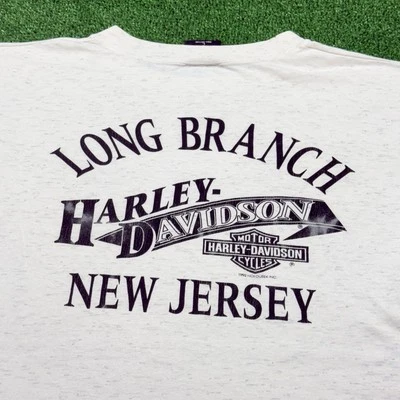 Camiseta Holoubek Harley Davidson vintage 1992 Topeka, Kansas Paisley Size L - Imagen 1 de 4