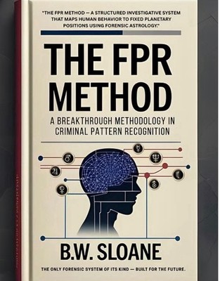 The FPR Method Criminal Pattern Recognition by B.W. Sloane Spiral Bound 1st Ed