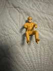 Vintage Hot Wheels RRRumblers Rider Figure Tan/yellow Green Goggles