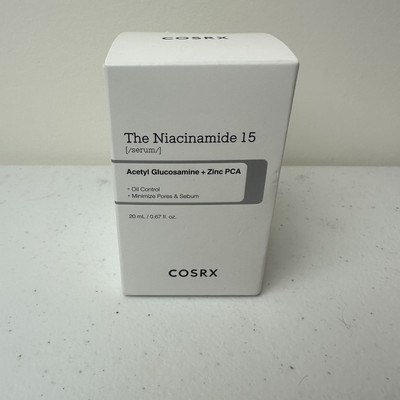 COSRX Niacinamide 15% Face Serum with Zinc, Oil Control, Minimize Pores & Sebum