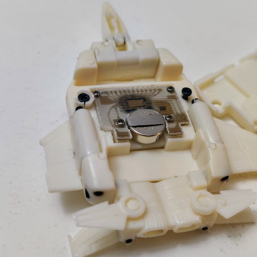 Vtg 1980's Unbranded TAKARA-LIKE KRONOFORM TRANSFORMERS JET QUARTZ WATCH - RARE - Picture 9 of 18