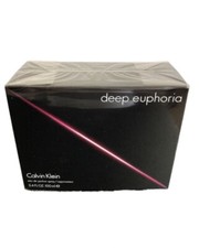 CALVIN KLEIN DEEP EUPHORIA FOR WOMEN 3.4 Fl.oz /100mL EDP Spray New Sealed RARE