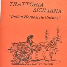 1980s Trattoria Siciliana Restaurant 267 Canada Street Lake George New York