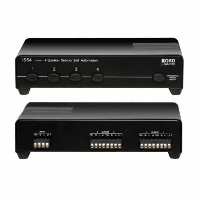 OSD ISS4 4x Pair High Power Speaker Selector with Impedance Protection On/Off