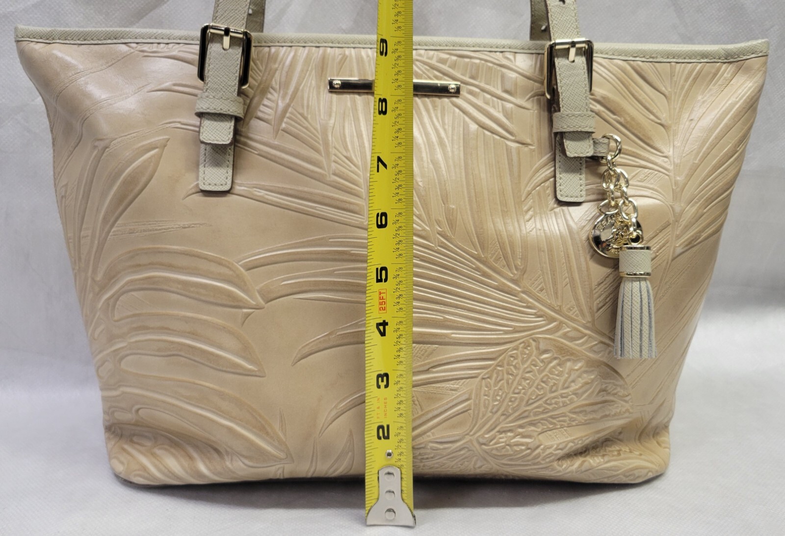 Brahmin Tote bag Palm Leaf Tropical Pattern Excel… - image 11