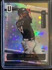 ELOY JIMENEZ 2019 PANINI UNPARALLELED ASTRAL SP ROOKIE RC CARD WHITE SOX #13