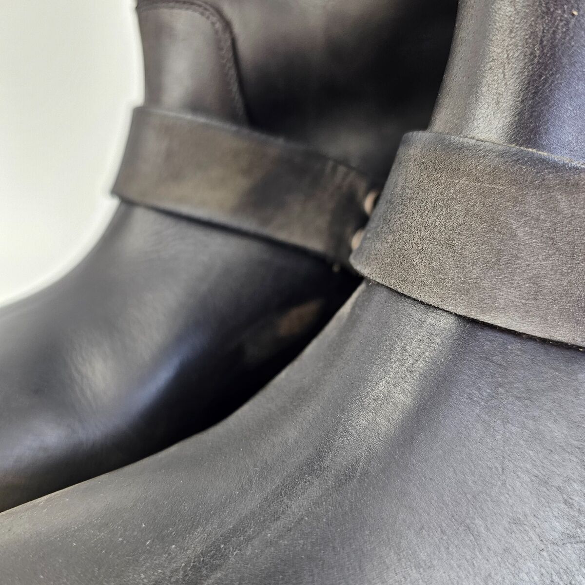 BALENCIAGA Bulldozer Harness $1850 Men's Washed Black BALENCIAGA Bulldozer Harness $1850 Men's Washed Black