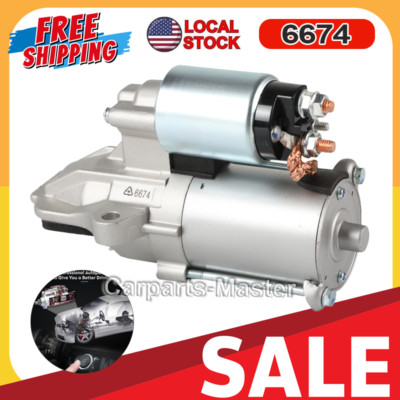 Starter 6674 For Ford Escape Focus 2005 2006 2007 2008 2009 2010 2.0L 2.3L 2.5L