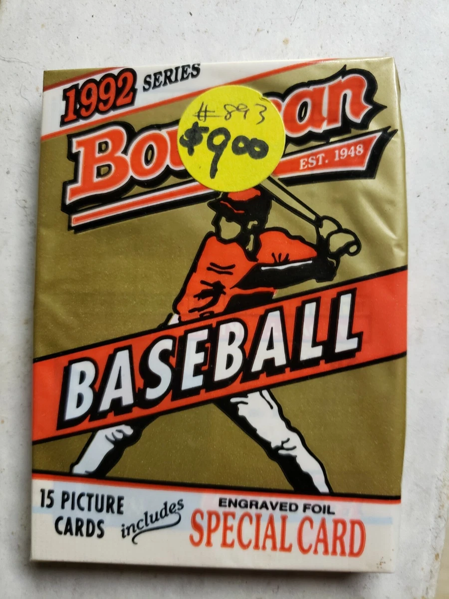 Bowman Mike Piazza 1992 Season Baseball Cards for sale | eBay