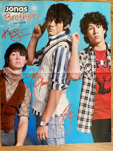 The Jonas Brothers, vierseitiges Klappposter