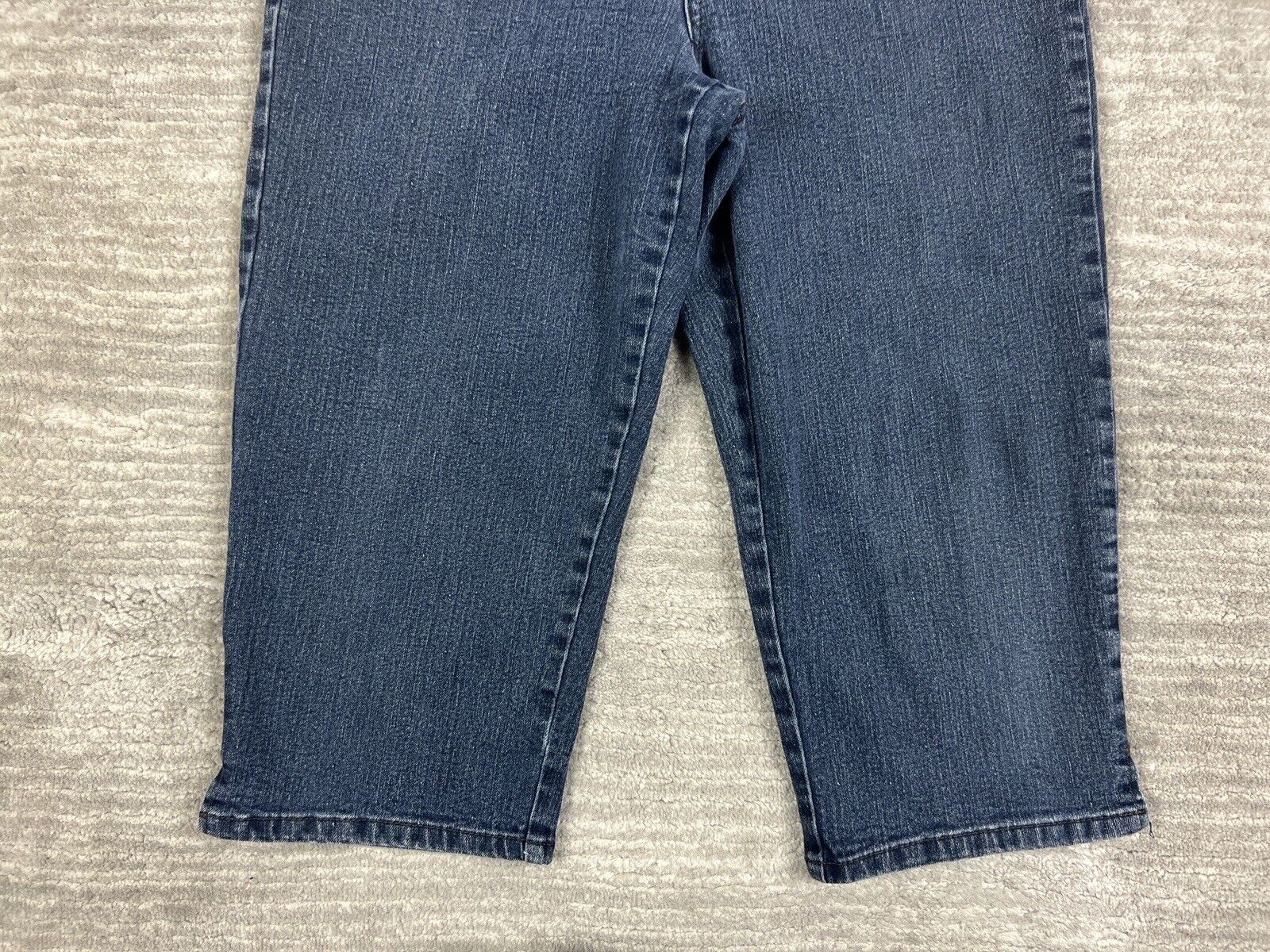 Kim Rogers Jeans Womens 10 Blue Denim Straight Ca… - image 3