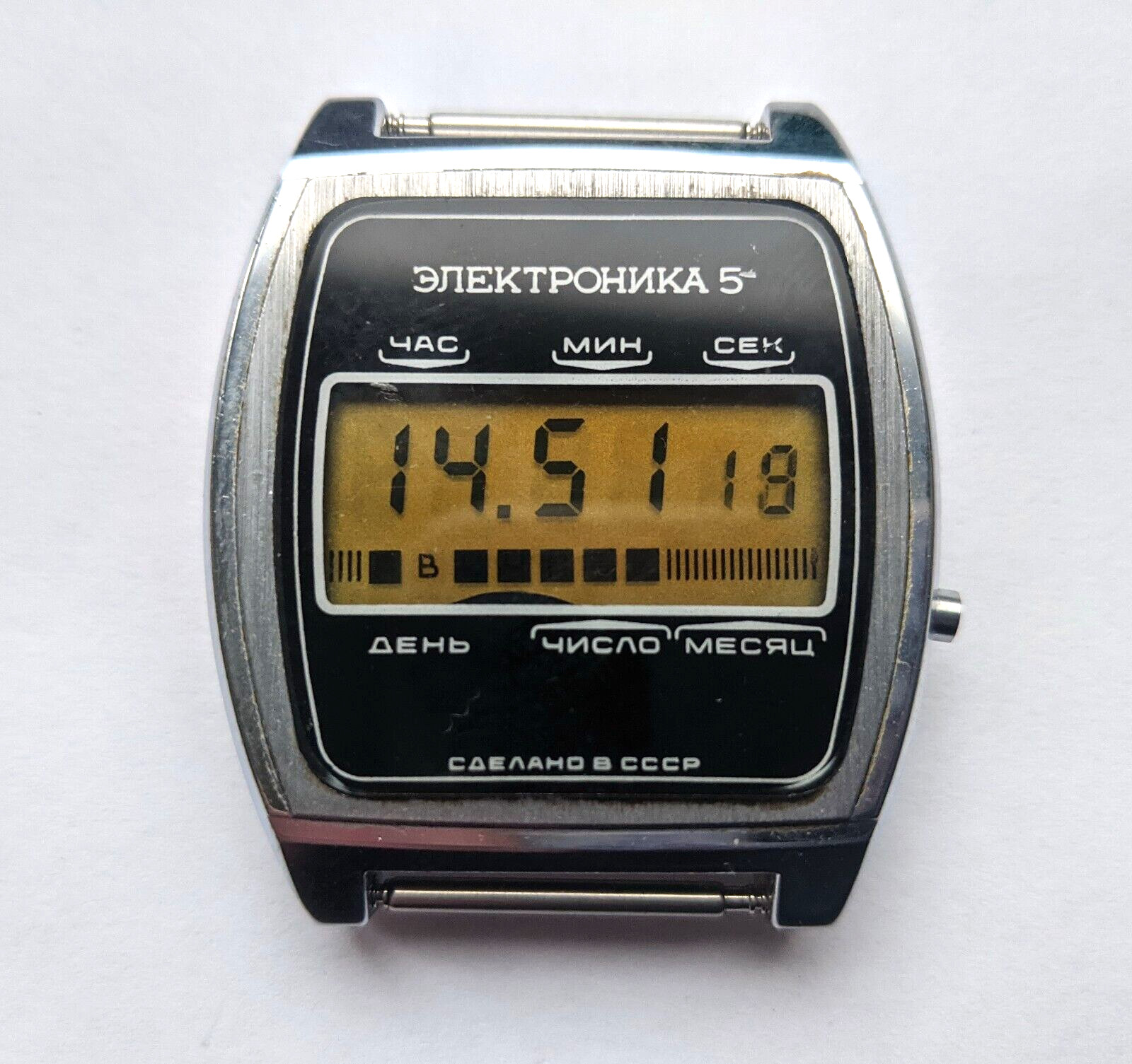 Soviet watch ELECTRONICS-5 LCD Digital vintage qu… - image 3
