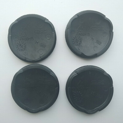Coprimozzi Per Cerchi OZ Racing 60mm - Set Di 4 Pezzi In ABS, Impermeabili E Antipolvere - Compatibili Con Vari Modelli Auto