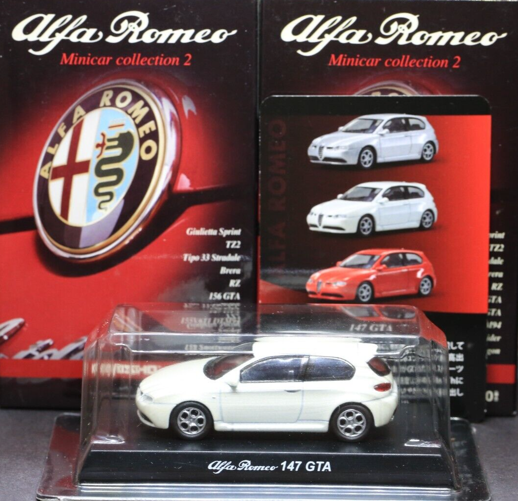 Kyosho 1/64 Alfa Romeo Collection 2 147 GTA (Type 937) 2002