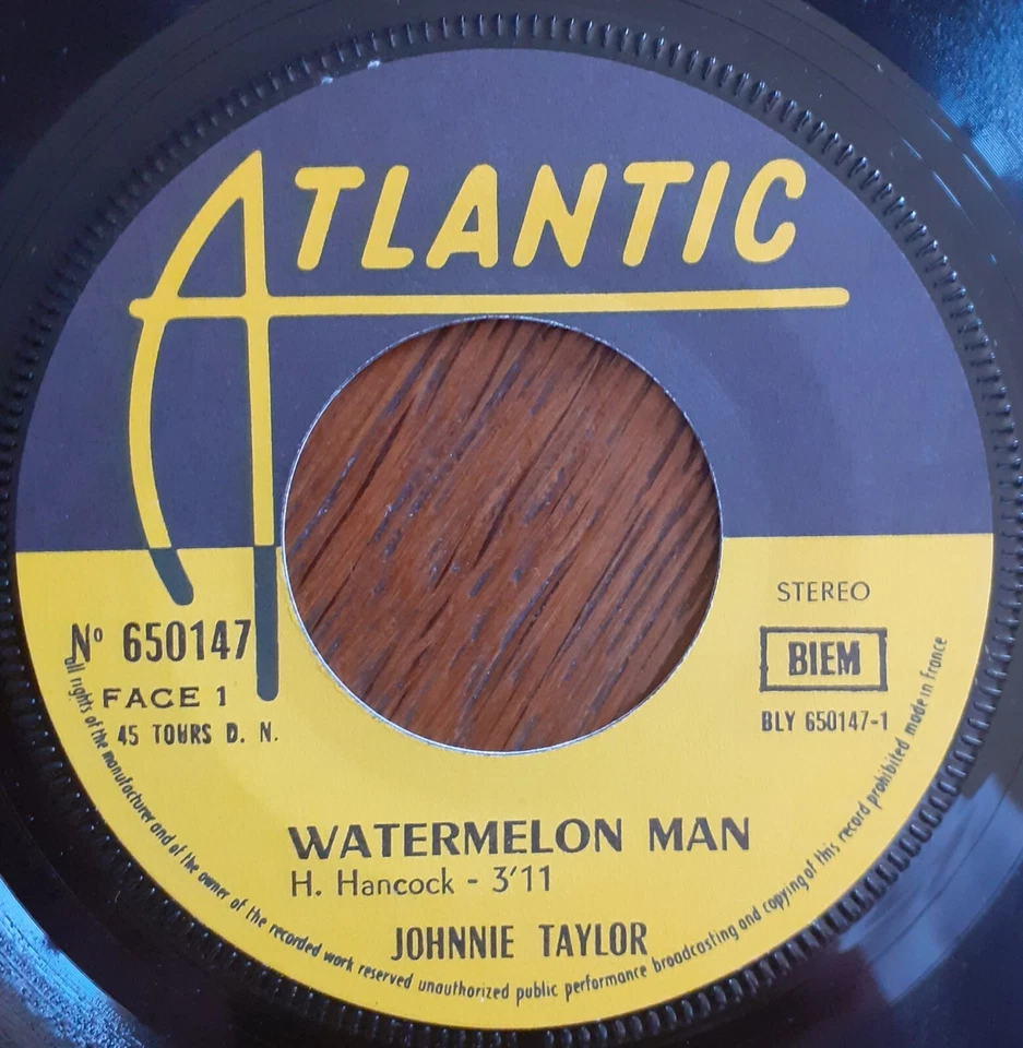 TOP RARE French SP 7" JOHNNIE TAYLOR Vol 7 NORTHERN SOUL R&B Languette BIEM TTB - Photo 3/4