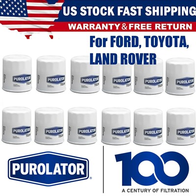 For FORD, TOYOTA, LAND ROVER PH3614 Case of 12 Engine Oil Filter PUROLATOR CF494
