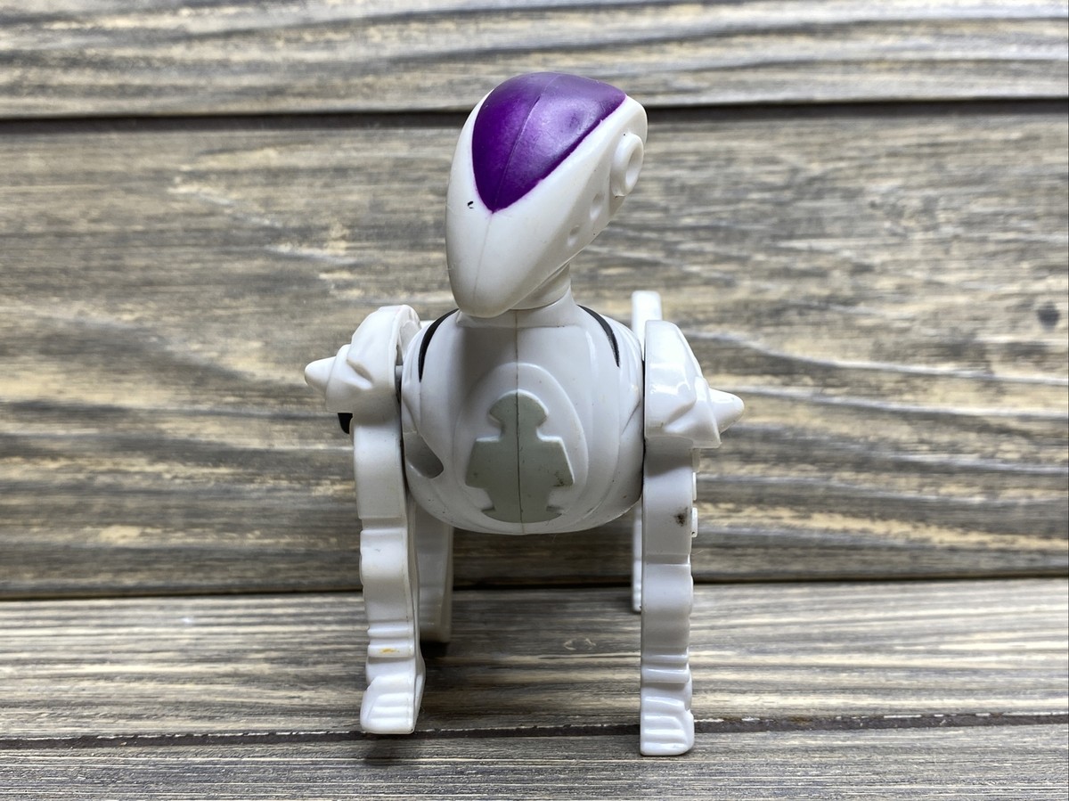 McDonalds Happy Meal Toy 2007 Wowwee White Purple Dog Robot Wind