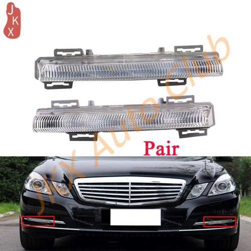 2PCS DRL daytime Running lights Lamp Fit j For MercedesBenz E350 C350