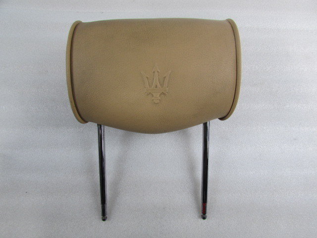 Maserati Quattroporte, RH Seat Headrest, Beige, Used, P/N 981421308