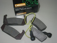 ROVER P6 & P6B REAR BRAKE PADS WIRED NOS QUALITY BOXED NON ASBESTOS PARTS