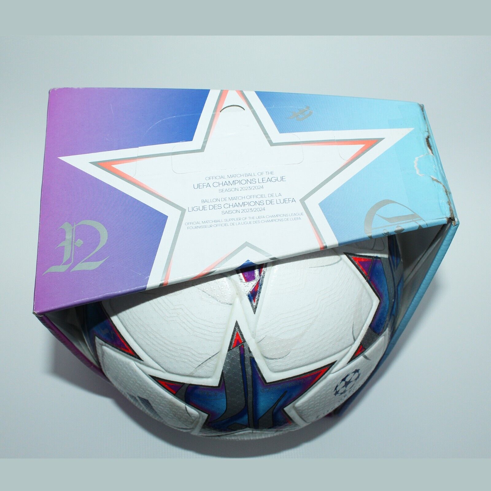 Adidas 2023-24, Champions League Ball, Official Match Ball Size 5