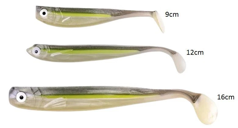 Zeck ZANDER Gummi Kunstköder 9cm 12cm 16cm Sebastian Hänel - alle Farben - Bild 2 von 2