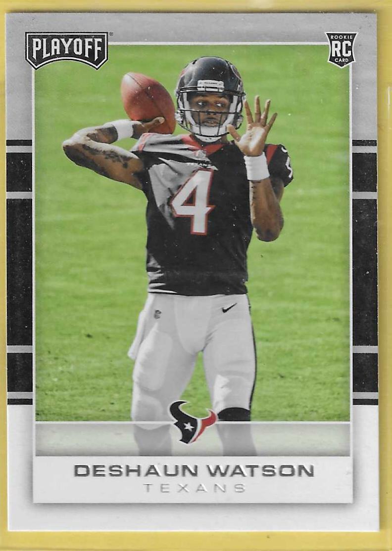 2017 Playoff Deshaun Watson Texans RC